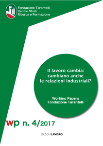 wp4 - Fondazione Tarantelli
