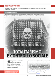 totalitarismo e controllo sociale - attivita` recupero primo quadrimestre