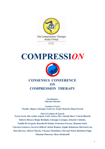 Consensus conference on Compression Therapy