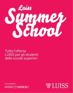 LUISS - Summer School