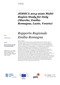 Region Study for Italy (Marche, Emilia
