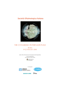 Programma DEFINITIVO.indd - Società Oftalmologica Italiana