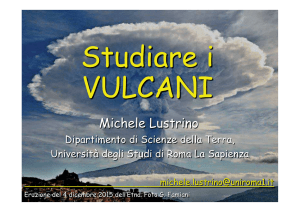 Laboratorio 1 - Studiare i vulcani parte 1