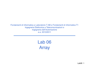 Lab06 - Array