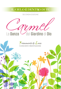 Libretto Carmel - Fondazione Frammenti di Luce