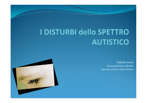 Raffaella Turchi Neuropsichiatra infantile Percorso autismo Asl10