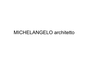 4D Michelangelo architetto
