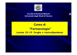 Lez 18-19 - univr dsnm - Università degli Studi di Verona