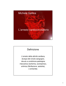 Michele Gallina L`arresto cardiocircolatorio