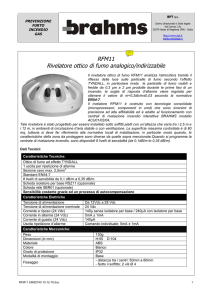 RFM11 Rivelatore ottico di fumo analogico/indirizzabile