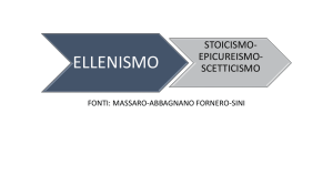 ELLENISMO: STOICISMO-EPICUREISMO