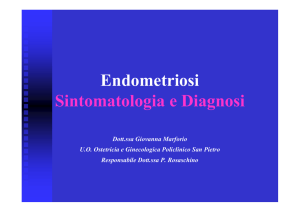 Marforio - Endometriosi sintomatologia e diagnosi