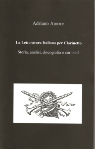 La Letteratura Italiana per Clarinetto