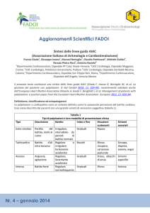 Aggiornamenti Scientifici FADOI Nr. 4 – gennaio 2014