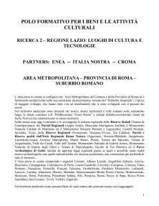 Luoghi di Cultura e Tecnologie Italia Nostra Enea Croma