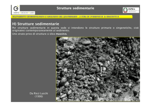 H) Strutture sedimentarie - Ordine dei Geologi del Lazio