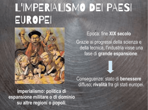 l`imperialismo dei paesi europei
