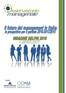 Il futuro del management in Italia: le prospettive per il