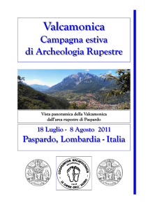 Valcamonica Campagna archeologia rupestre 2011