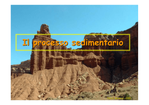 Il processo sedimentario