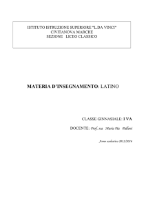latino - IIS "Da Vinci" Civitanova Marche
