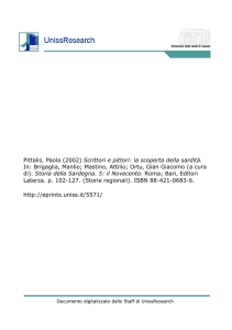 Pittalis, Paola (2002) Scrittori e pittori: la scoperta
