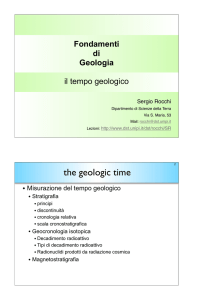 the geologic time - People