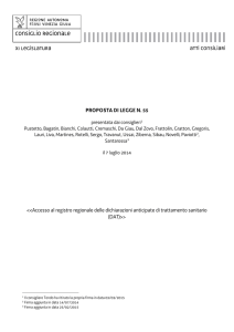 proposta di legge - Consiglio Regionale del Friuli Venezia Giulia