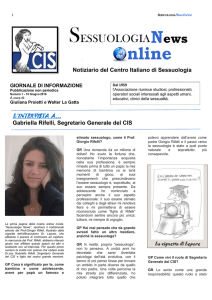 Sessuologia News - Centro Italiano di Sessuologia