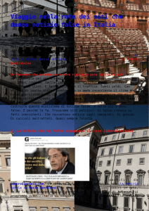 Viaggio nella rete dei siti che danno notizie false in Italia
