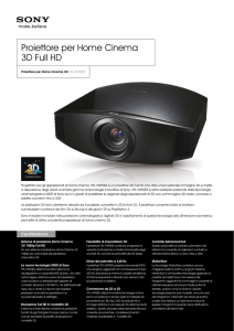 Proiettore per Home Cinema 3D Full HD