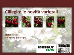 Diapositiva 1 - Informatore Agrario