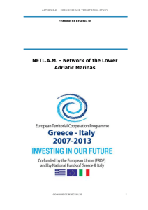 NETL.AM - Network of the Lower Adriatic Marinas