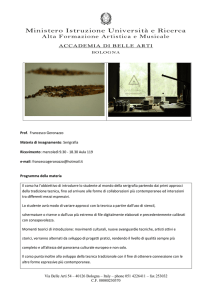 Geronazzo Serigrafia 2016-17 - Accademia di Belle Arti di Bologna