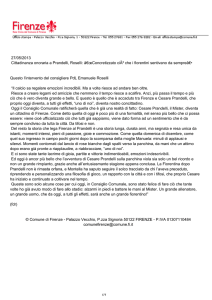 27/05/2013 Cittadinanza onoraria a Prandelli, Roselli