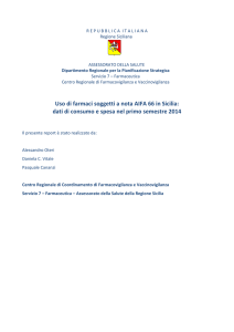 Report FANS - Regione Sicilia