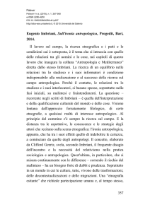 Eugenio Imbriani, Sull`ironia antropologica, Progedit, Bari, 2014. Il