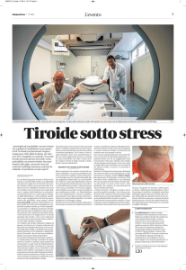 Tiroide sotto stress - Ente Ospedaliero Cantonale