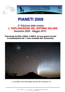 PIANETI 2009 - Gruppo Astronomico Tradatese
