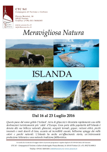 islanda - CTC | Compagnia di Turismo e Cultura