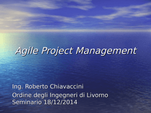 Agile Project Management - PMI-NIC