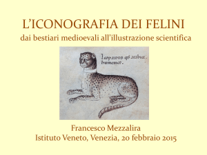 l`iconografia dei felini - Istituto Veneto di Scienze Lettere ed Arti