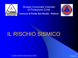 Presentazione di PowerPoint - Protezione Civile di Ponte San Nicolò