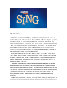 Scarica il pressbook completo di Sing