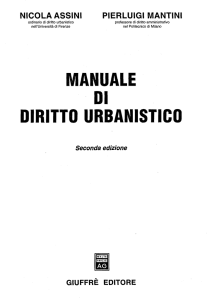 manuale di diritto urbanistico