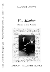 Vito Monitto - Vito Salvatore Monitto