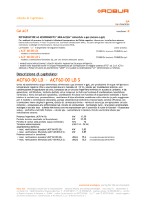 Scheda di capitolato GA ACF LBFile PDF
