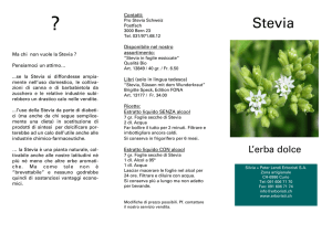 Stevia - Erboristi Lendi SA