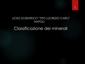 minerali IVC - Tito Lucrezio Caro
