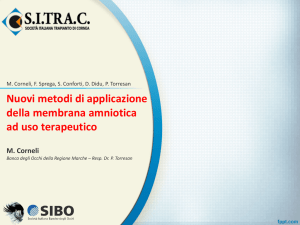 Diapositiva 1 - Società Italiana Banche degli Occhi